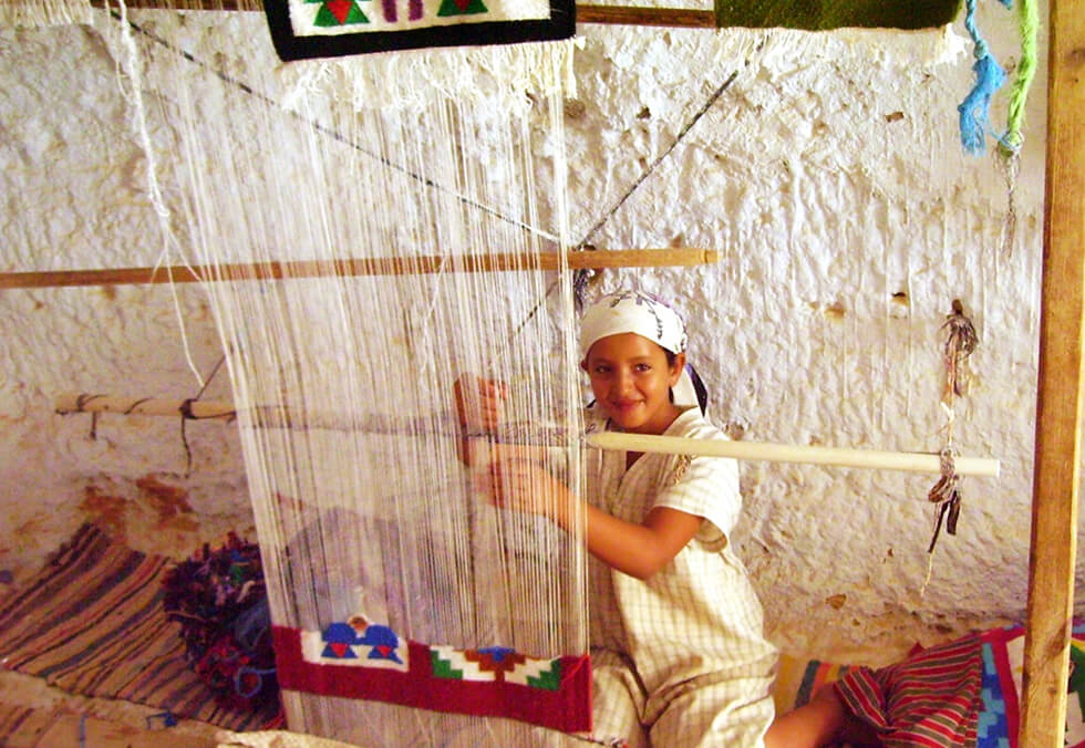 Morocco People - Moroccan berber girl working