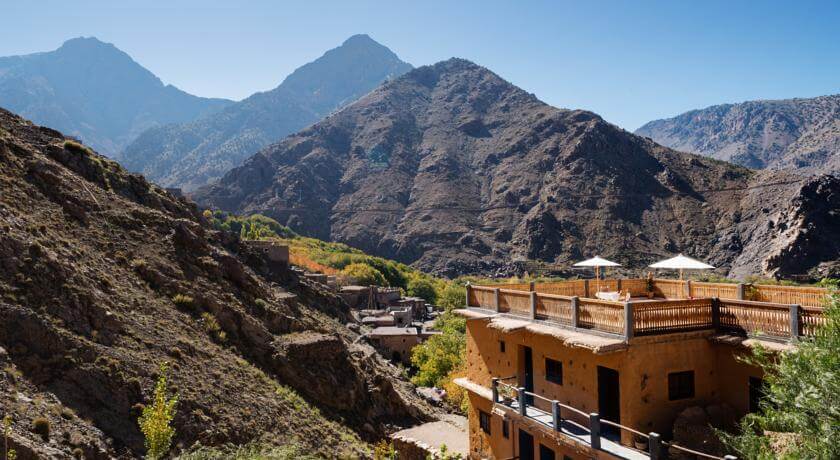 #htmlcaption Le Village du Toubkal