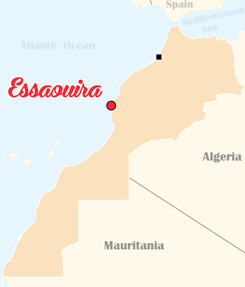 Morocco Map Essaouira