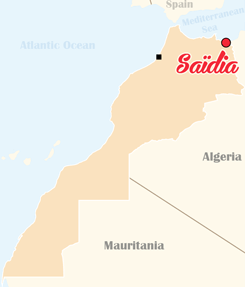 Morocco Map Saïdia