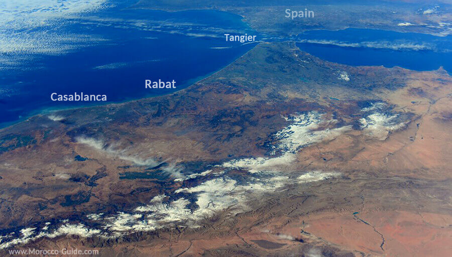 Morocco From Space