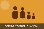 Family in Darija