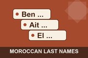 Moroccan Last Names
